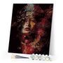 paint by numbers | Painted woman | advanced world | FiguredArt