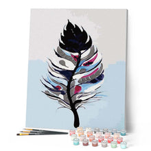 Load image into Gallery viewer, paint by numbers | Leave | abstract easy | FiguredArt