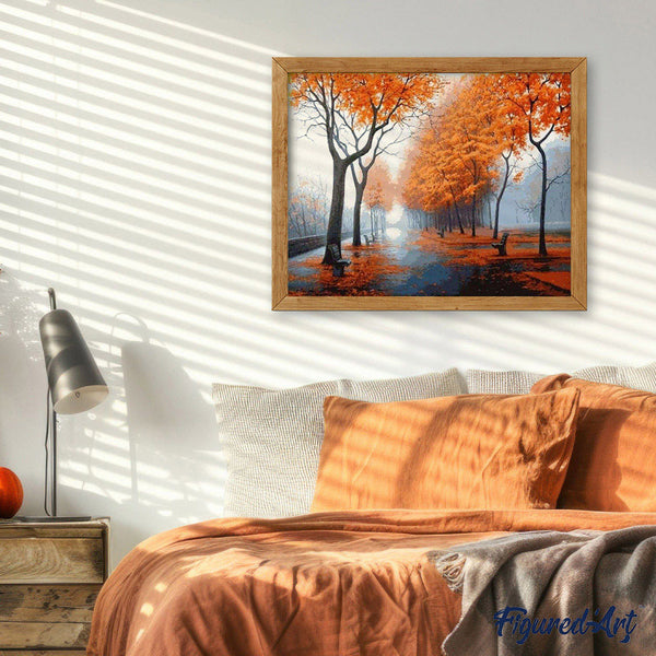 paint by numbers | Autumn Fog | advanced landscapes | FiguredArt