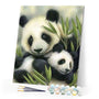 paint by numbers | Panda Couple | advanced animals pandas | FiguredArt
