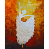 paint by numbers | Abstract Ballerina | dance intermediate | FiguredArt