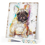 paint by numbers | Brown Dog | advanced animals dogs | FiguredArt
