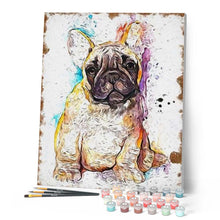 Load image into Gallery viewer, paint by numbers | Brown Dog | advanced animals dogs | FiguredArt