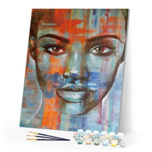 Load image into Gallery viewer, paint by numbers | African Woman | advanced world | FiguredArt