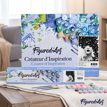 Load image into Gallery viewer, paint by numbers | Butterfly Beauty | animals butterflies intermediate portrait | FiguredArt