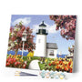 paint by numbers | Lighthouse | advanced landscapes | FiguredArt