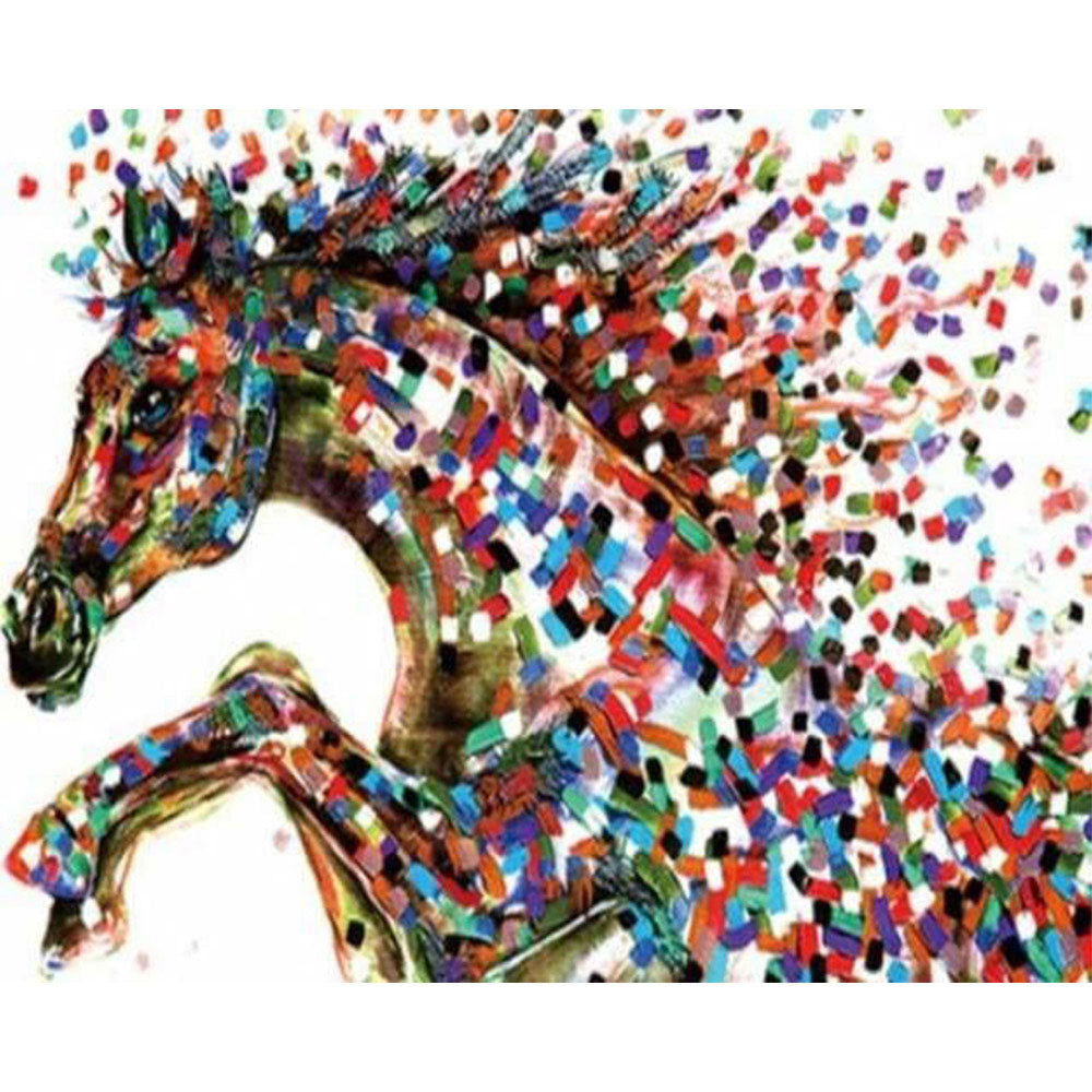 paint by numbers | Horse in Style | advanced animals horses | FiguredArt