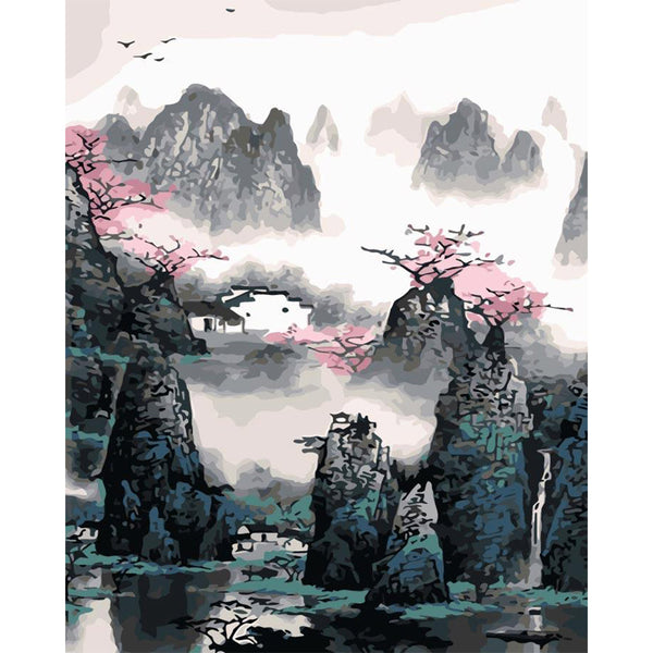 paint by numbers | China Landscape | advanced landscapes | FiguredArt