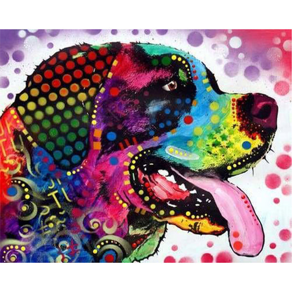 paint by numbers | Labrador Pop Art | advanced animals dogs Pop Art | FiguredArt