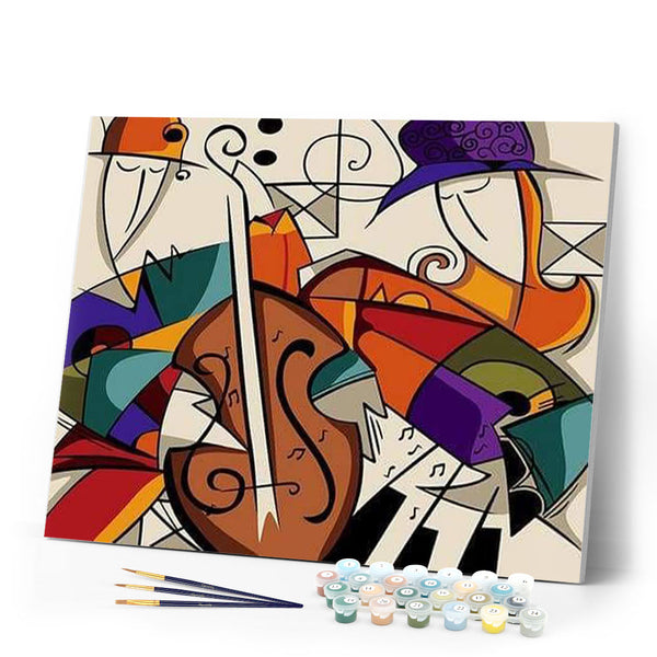 paint by numbers | Orchestra | easy music | FiguredArt