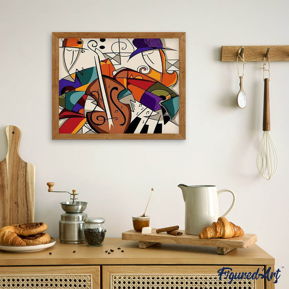 paint by numbers | Orchestra | easy music | FiguredArt