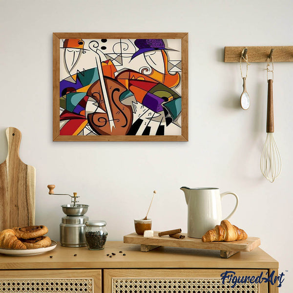 paint by numbers | Orchestra | easy music | FiguredArt