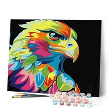 Load image into Gallery viewer, paint by numbers | Pop Art eagle | animals beginners birds eagles easy | FiguredArt