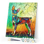 paint by numbers | Dog in Multicolors | advanced animals dogs Pop Art | FiguredArt