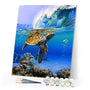 paint by numbers | Marine Turtle | advanced animals turtles | FiguredArt