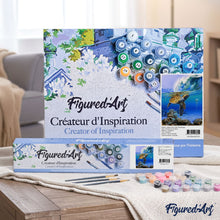 Load image into Gallery viewer, paint by numbers | Marine Turtle | advanced animals turtles | FiguredArt