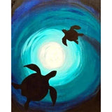 paint by numbers | Vortex Turtles | animals beginners intermediate turtles | FiguredArt