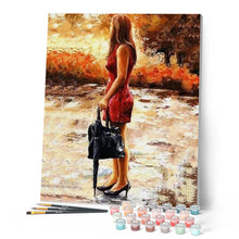Load image into Gallery viewer, paint by numbers | Woman with Style | advanced romance | FiguredArt