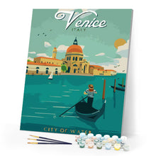 Load image into Gallery viewer, Travel Poster Venice - City of Water