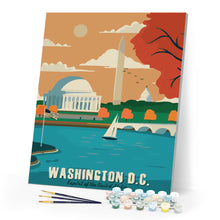 Load image into Gallery viewer, Travel Poster Washington D.C