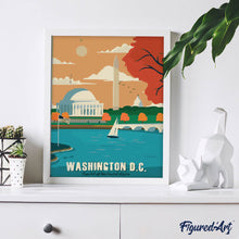 Load image into Gallery viewer, Travel Poster Washington D.C