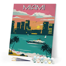 Load image into Gallery viewer, Travel Poster Miami