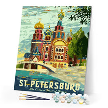 Load image into Gallery viewer, Travel Poster Saint Petersburg
