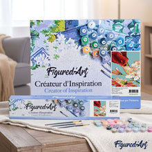 Load image into Gallery viewer, paint by numbers | Flowers Vertical | easy flowers | FiguredArt