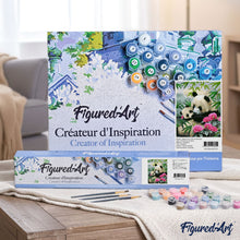 Load image into Gallery viewer, paint by numbers | Giant pandas | animals easy pandas | FiguredArt