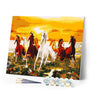 paint by numbers | Eight Horses | animals horses intermediate | FiguredArt
