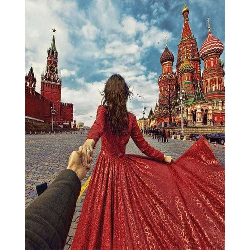 paint by numbers | Moscow Walk | advanced cities romance | FiguredArt
