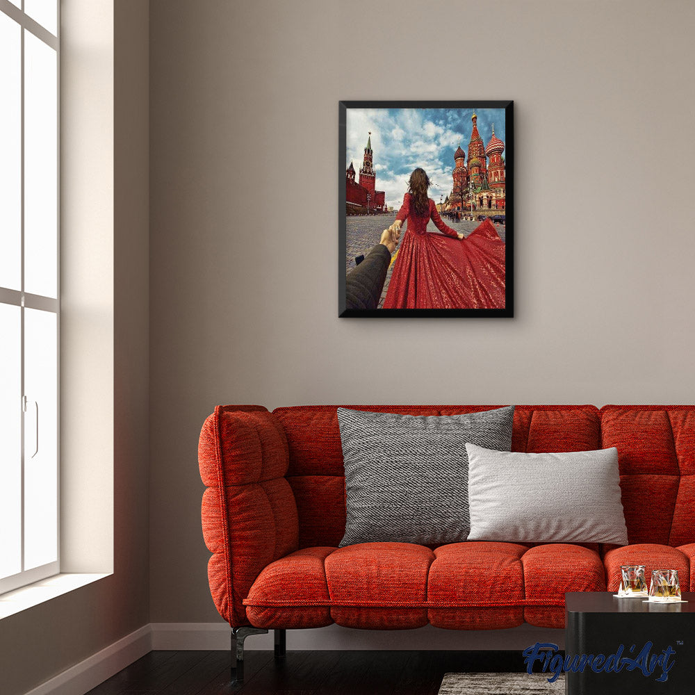 paint by numbers | Moscow Walk | advanced cities romance | FiguredArt