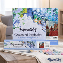 Load image into Gallery viewer, paint by numbers | Moscow Walk | advanced cities romance | FiguredArt