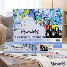 Load image into Gallery viewer, paint by numbers | Chimpanzees | animals intermediate monkeys | FiguredArt