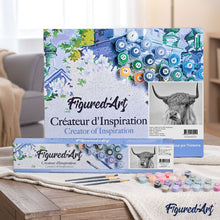 Load image into Gallery viewer, paint by numbers | White Yak | advanced animals bison and yaks | FiguredArt