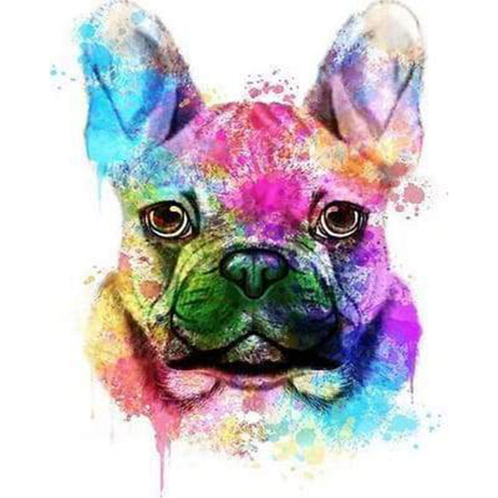 paint by numbers | Dog Portrait in Color | advanced animals dogs Pop Art | FiguredArt
