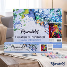 Load image into Gallery viewer, paint by numbers | Colorful Dog | advanced animals dogs Pop Art | FiguredArt