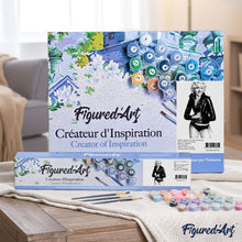 Load image into Gallery viewer, paint by numbers | Black and White Marilyn Monroe | easy portrait | FiguredArt