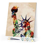 paint by numbers | Statue of Liberty | cities intermediate | FiguredArt