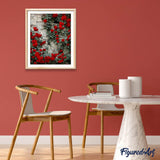 paint by numbers | Red Roses | flowers intermediate | FiguredArt