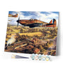 paint by numbers | Aviator | advanced landscapes planes | FiguredArt