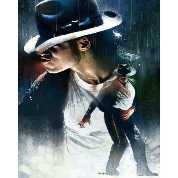 Paint by numbers | Michael Jackson dancing | advanced portrait | Figured'Art