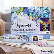 Load image into Gallery viewer, paint by numbers | Watercolor Dog | animals dogs intermediate | FiguredArt