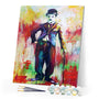 paint by numbers | Chaplin Watercolor | advanced Pop Art portrait | FiguredArt