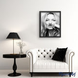 paint by numbers | Mustache | advanced portrait | FiguredArt