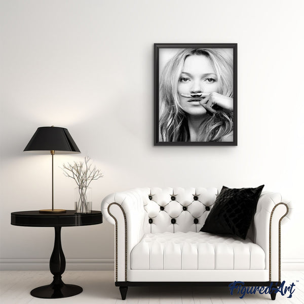 paint by numbers | Mustache | advanced portrait | FiguredArt