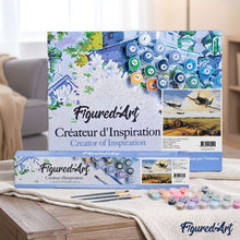 Load image into Gallery viewer, paint by numbers | Plane Fights | advanced famous paintings landscapes planes | FiguredArt