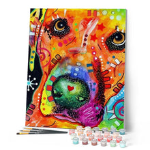 Load image into Gallery viewer, paint by numbers | Superstar Dog | advanced animals dogs | FiguredArt