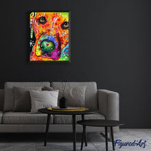 Load image into Gallery viewer, paint by numbers | Superstar Dog | advanced animals dogs | FiguredArt