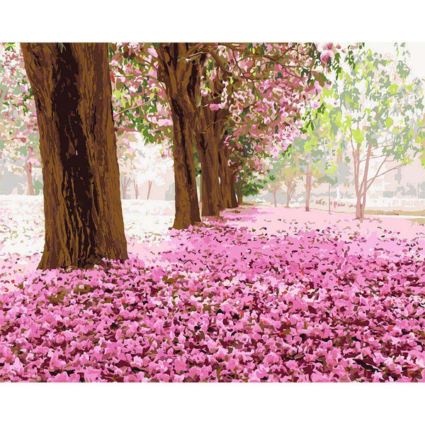 paint by numbers | Romantic Cherries | advanced landscapes | FiguredArt